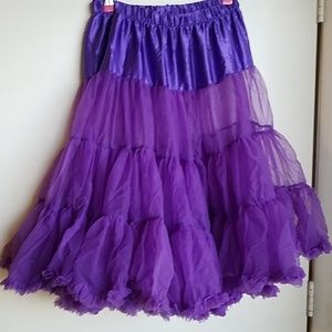 Purple petticoat PinUp/Rockabilly/halloween